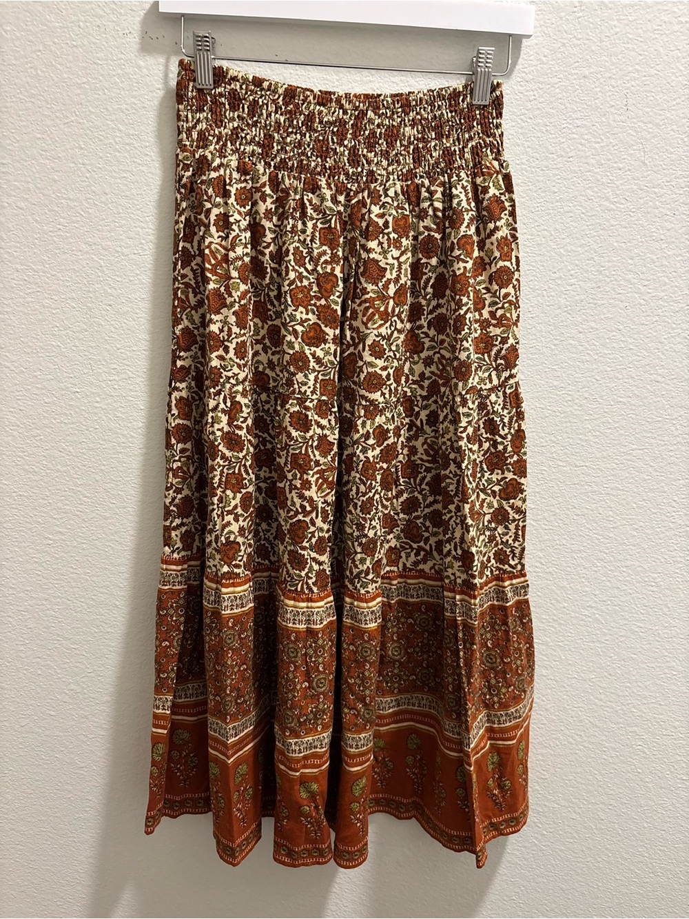 NWOT Faherty Harlow Maxi Skirt, size XS